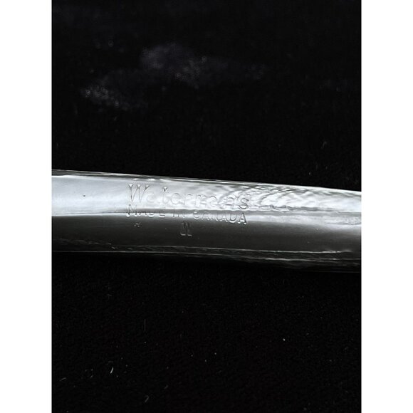 Vintage 1940's Watermans Ideal Fountain Pen 14K Nib Striated Light Green Canada - Picture 4 of 5